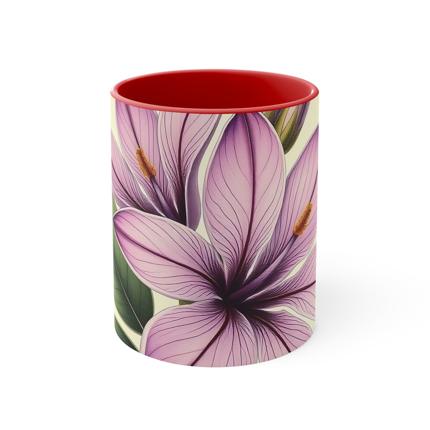 Accent Mugs - Vintage Coffee Cup, Floral Tea Mug, Drinkware, Unique Gift for Nature Lover
