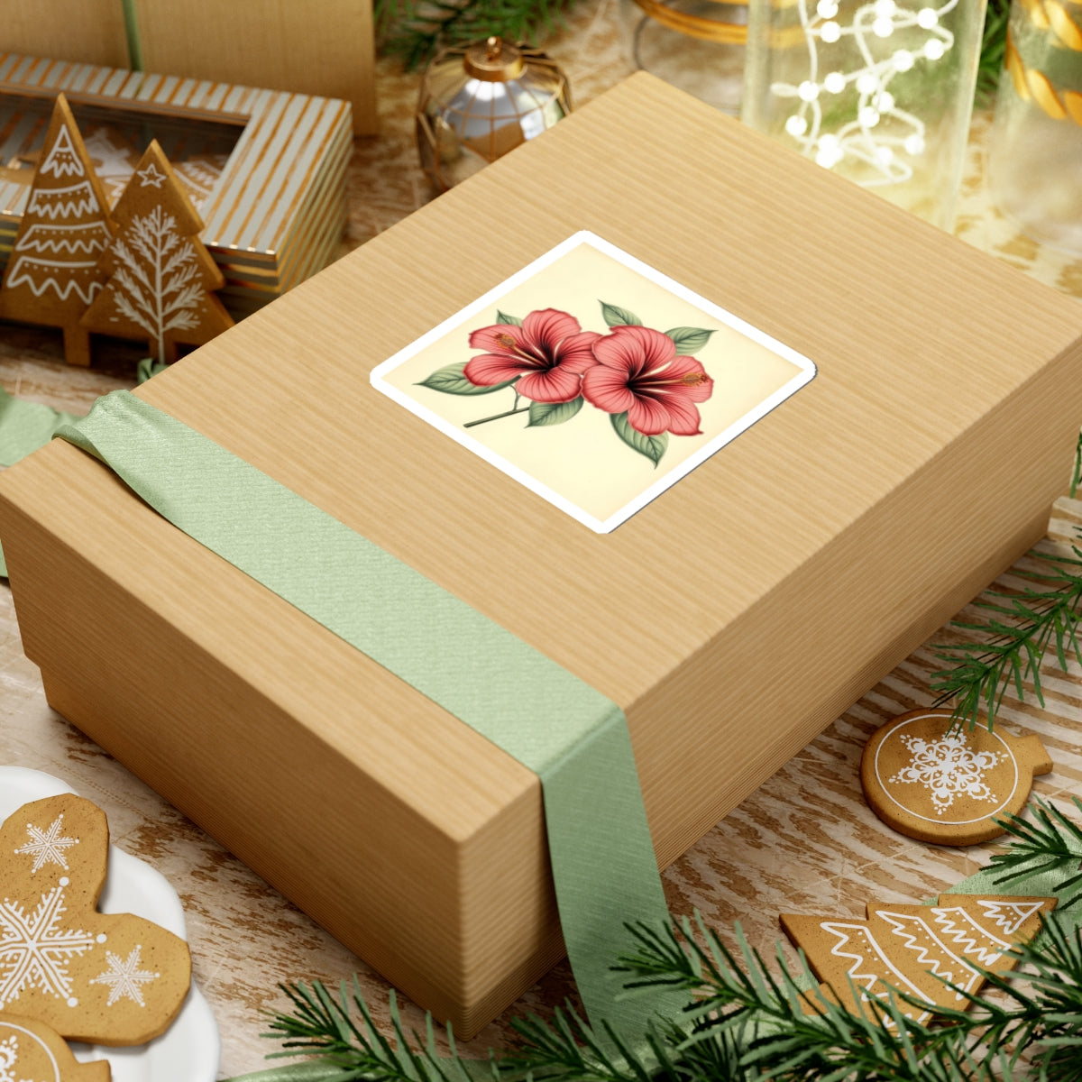 Vintage Flower Stickers