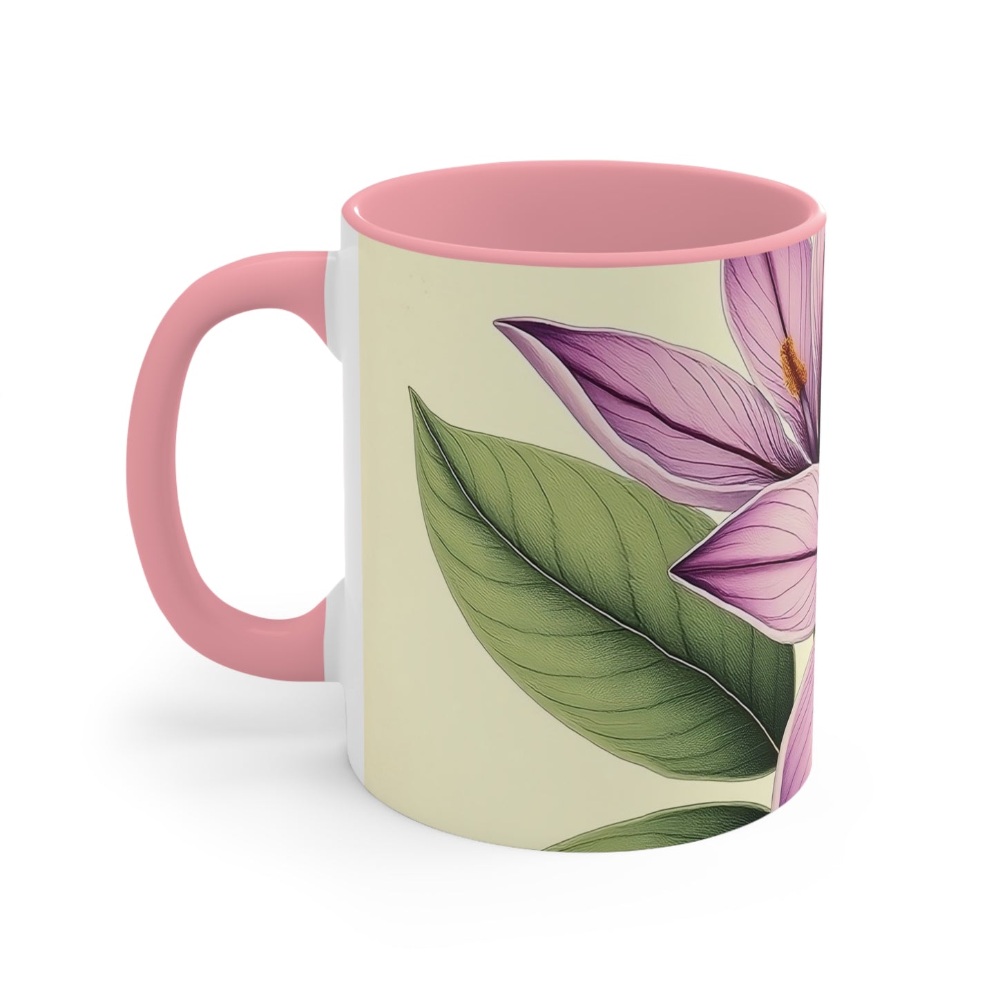 Accent Mugs - Vintage Coffee Cup, Floral Tea Mug, Drinkware, Unique Gift for Nature Lover