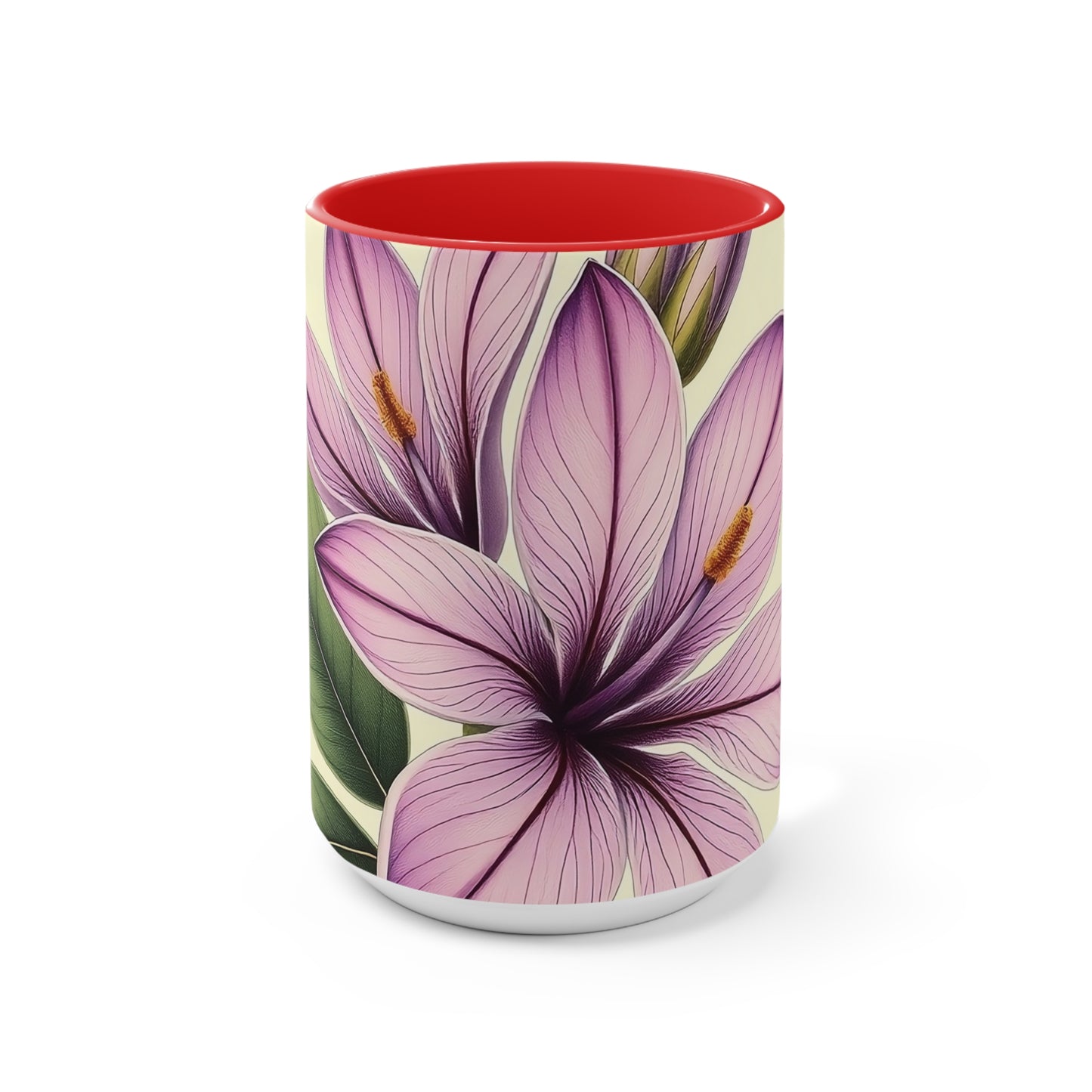 Accent Mugs - Vintage Coffee Cup, Floral Tea Mug, Drinkware, Unique Gift for Nature Lover