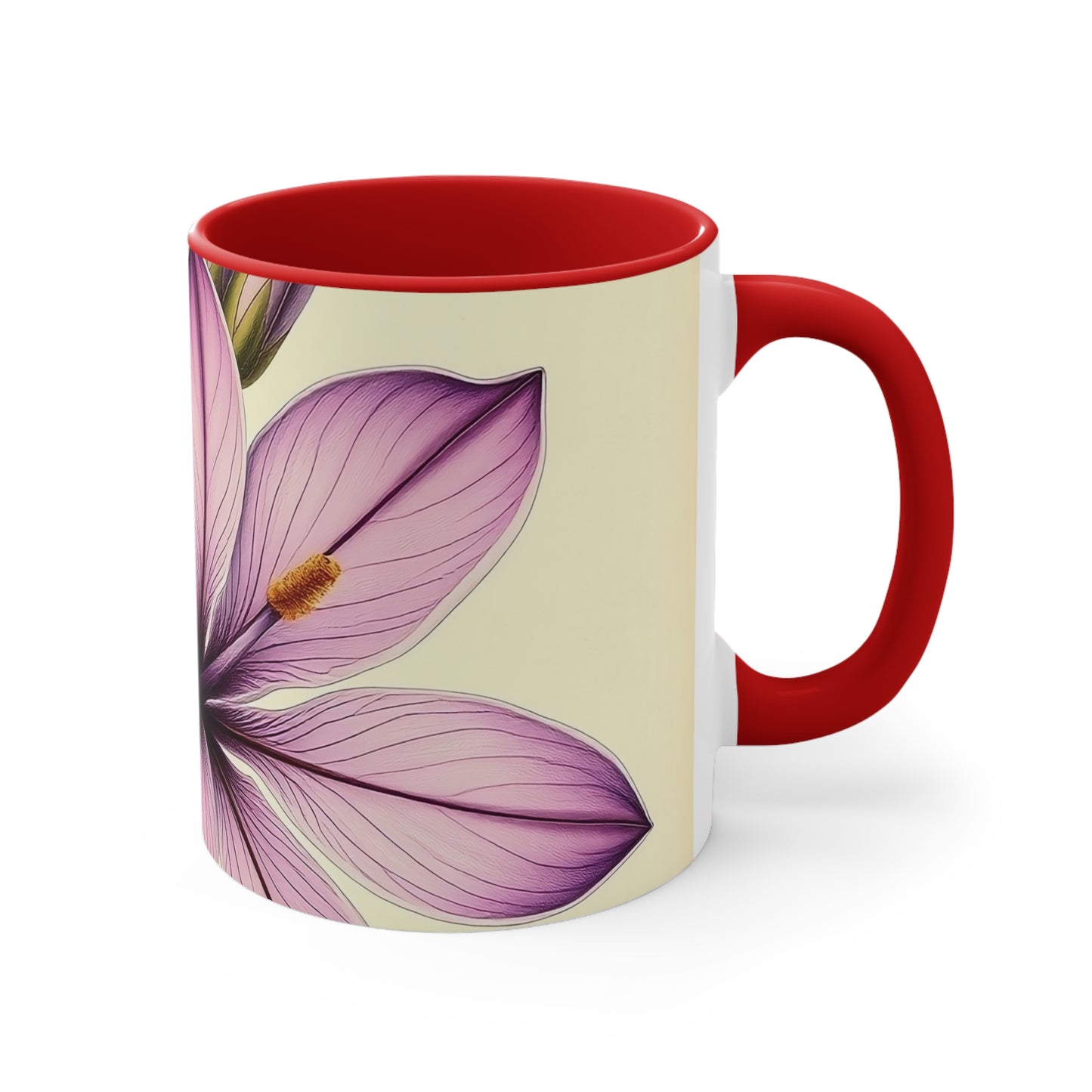 Accent Mugs - Vintage Coffee Cup, Floral Tea Mug, Drinkware, Unique Gift for Nature Lover