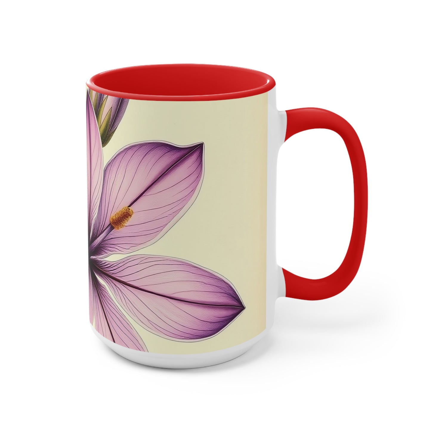 Accent Mugs - Vintage Coffee Cup, Floral Tea Mug, Drinkware, Unique Gift for Nature Lover