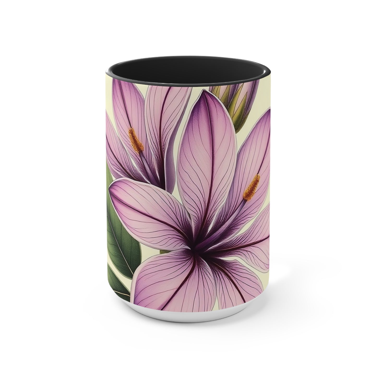 Accent Mugs - Vintage Coffee Cup, Floral Tea Mug, Drinkware, Unique Gift for Nature Lover