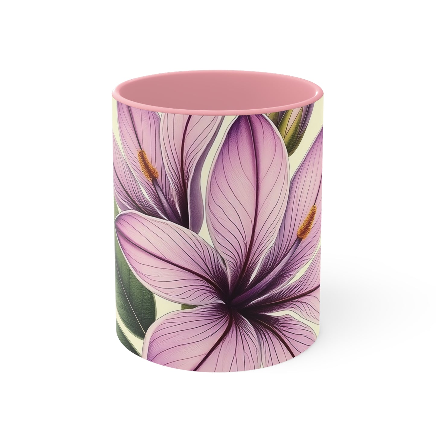 Accent Mugs - Vintage Coffee Cup, Floral Tea Mug, Drinkware, Unique Gift for Nature Lover