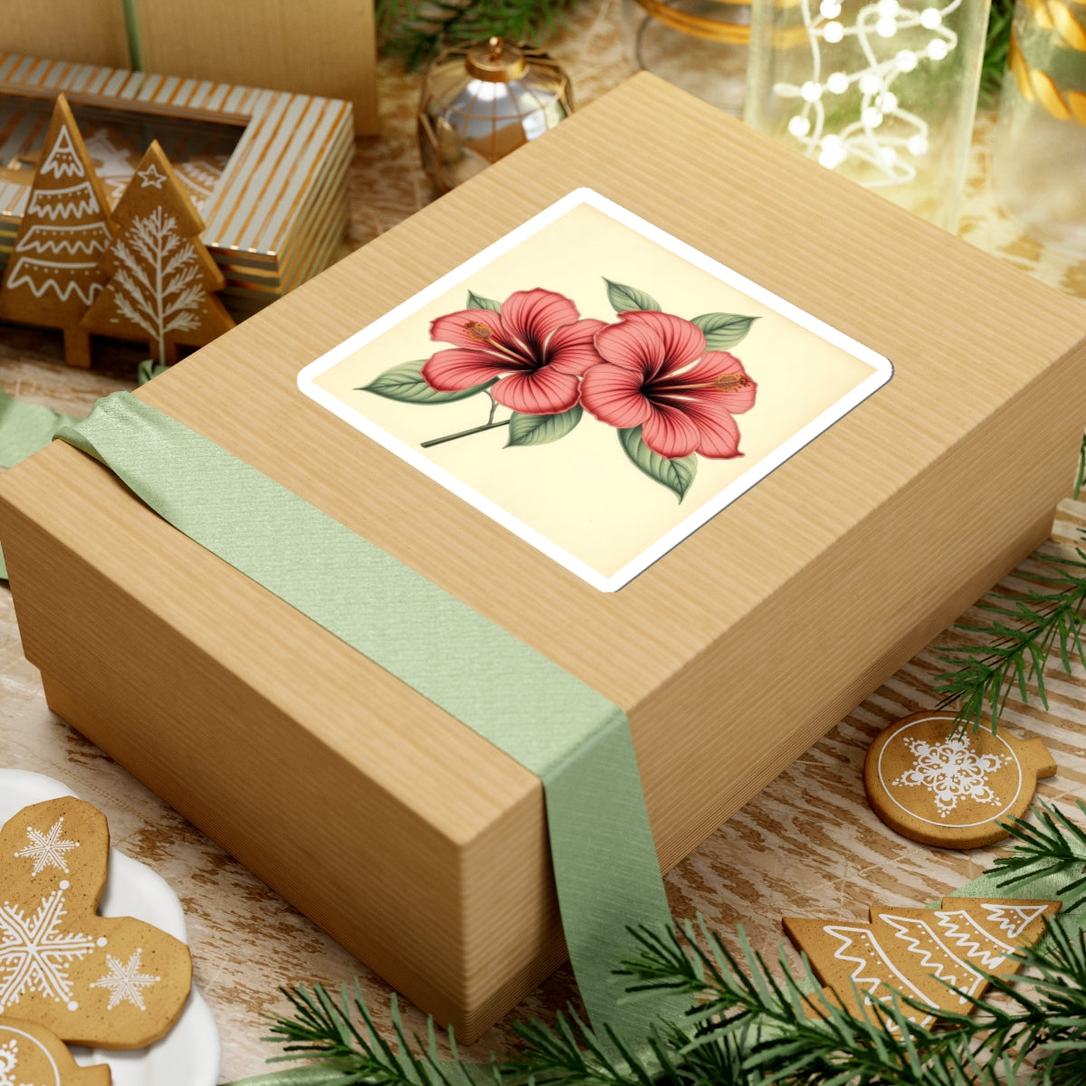 Vintage Flower Stickers