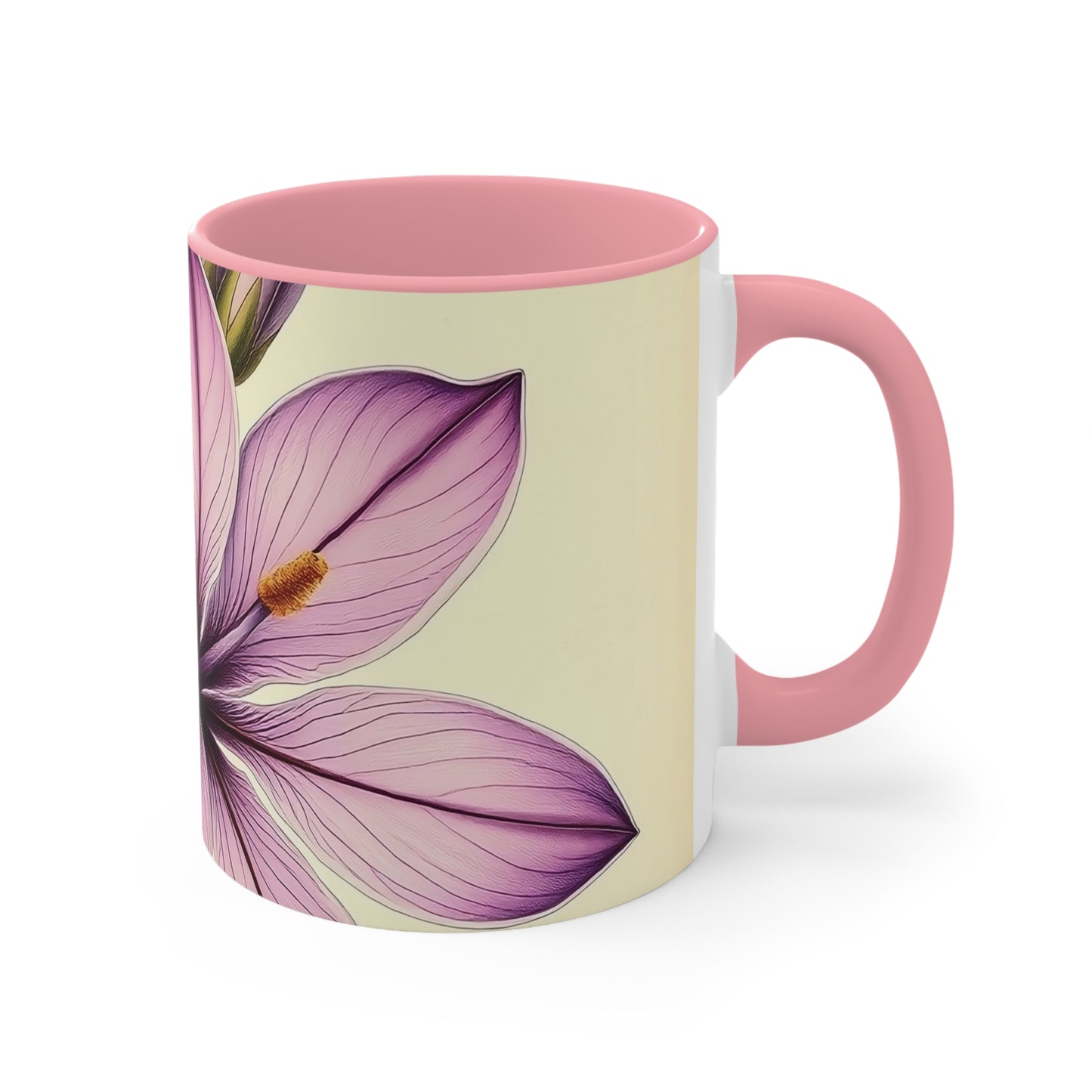 Accent Mugs - Vintage Coffee Cup, Floral Tea Mug, Drinkware, Unique Gift for Nature Lover