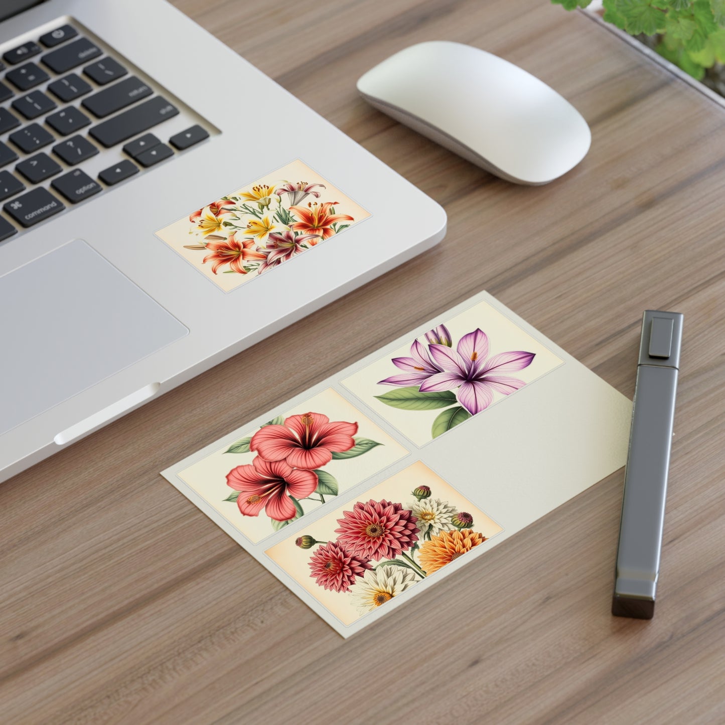 Vintage Flower Sticker Sheets