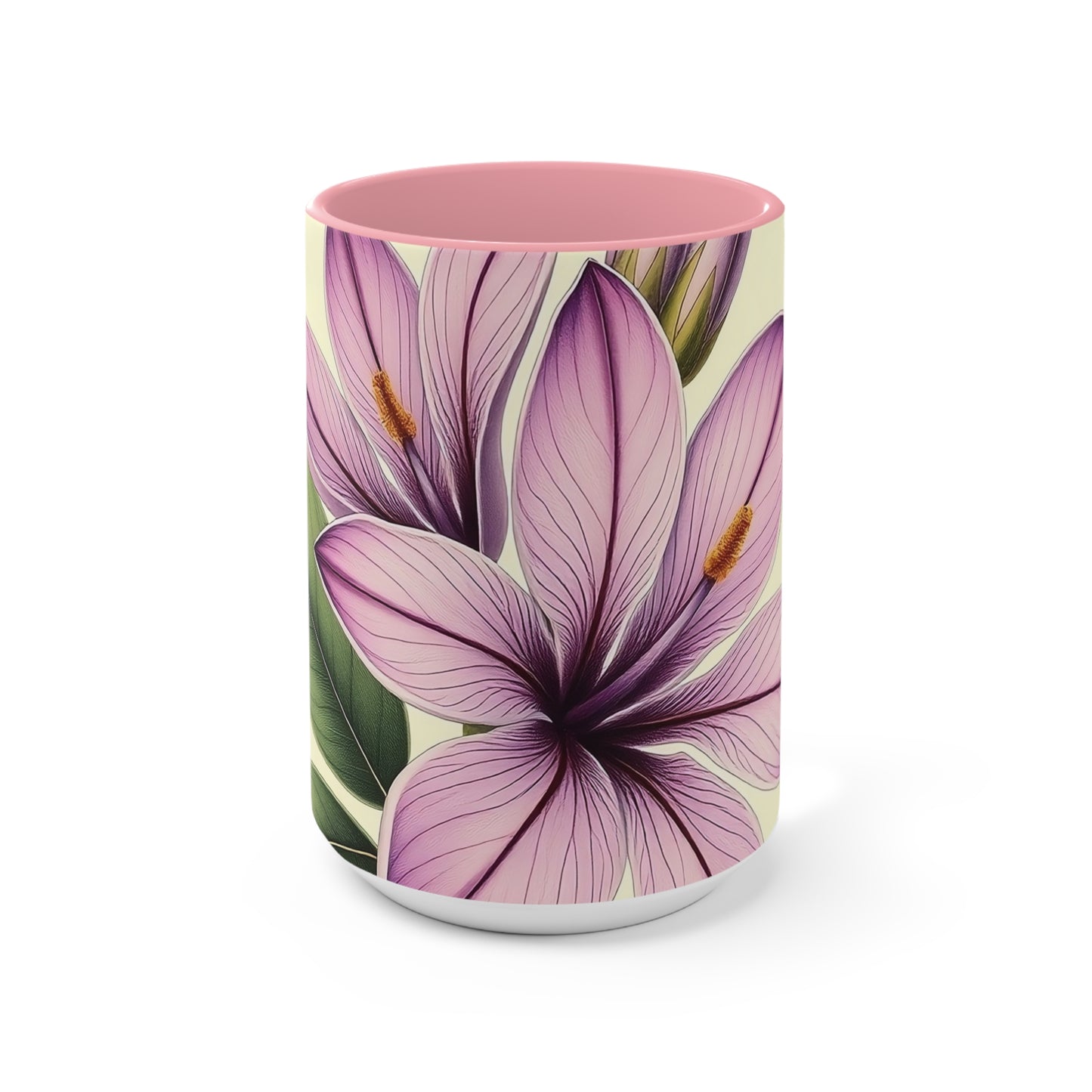 Accent Mugs - Vintage Coffee Cup, Floral Tea Mug, Drinkware, Unique Gift for Nature Lover