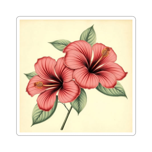 Vintage Flower Stickers