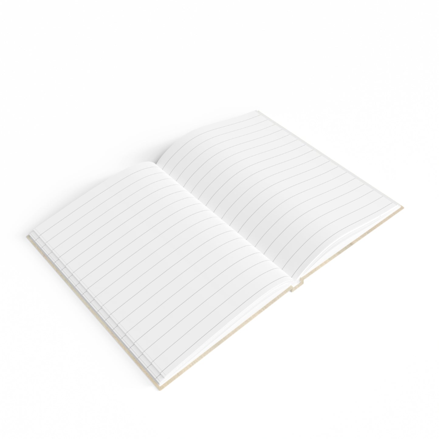 Vintage peony flower Journal - Ruled Line