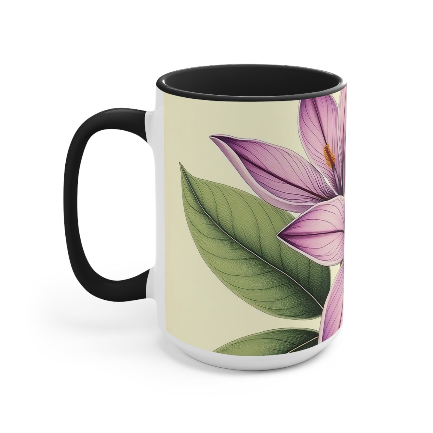 Accent Mugs - Vintage Coffee Cup, Floral Tea Mug, Drinkware, Unique Gift for Nature Lover
