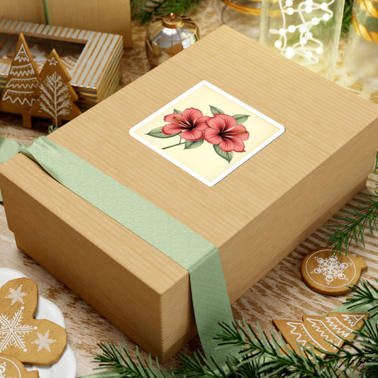 Vintage Flower Stickers