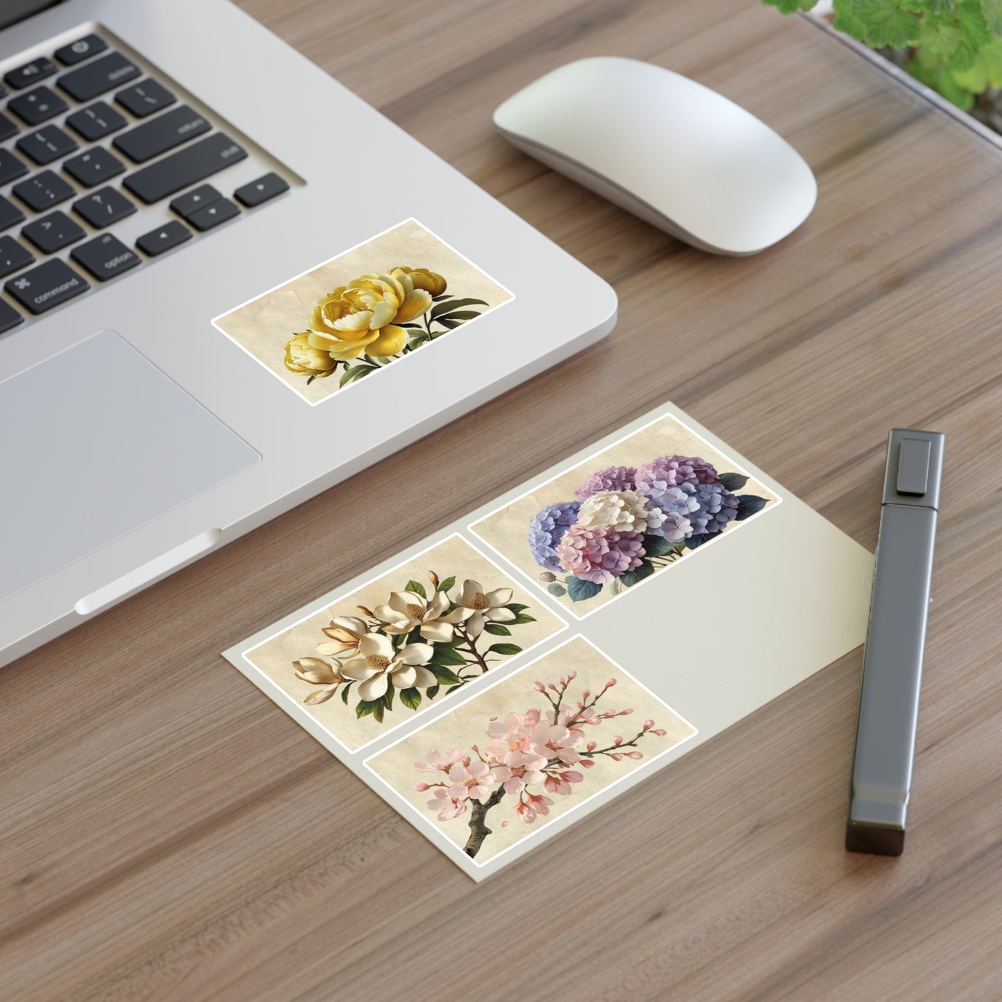 Vintage flower #1 Sticker Sheets