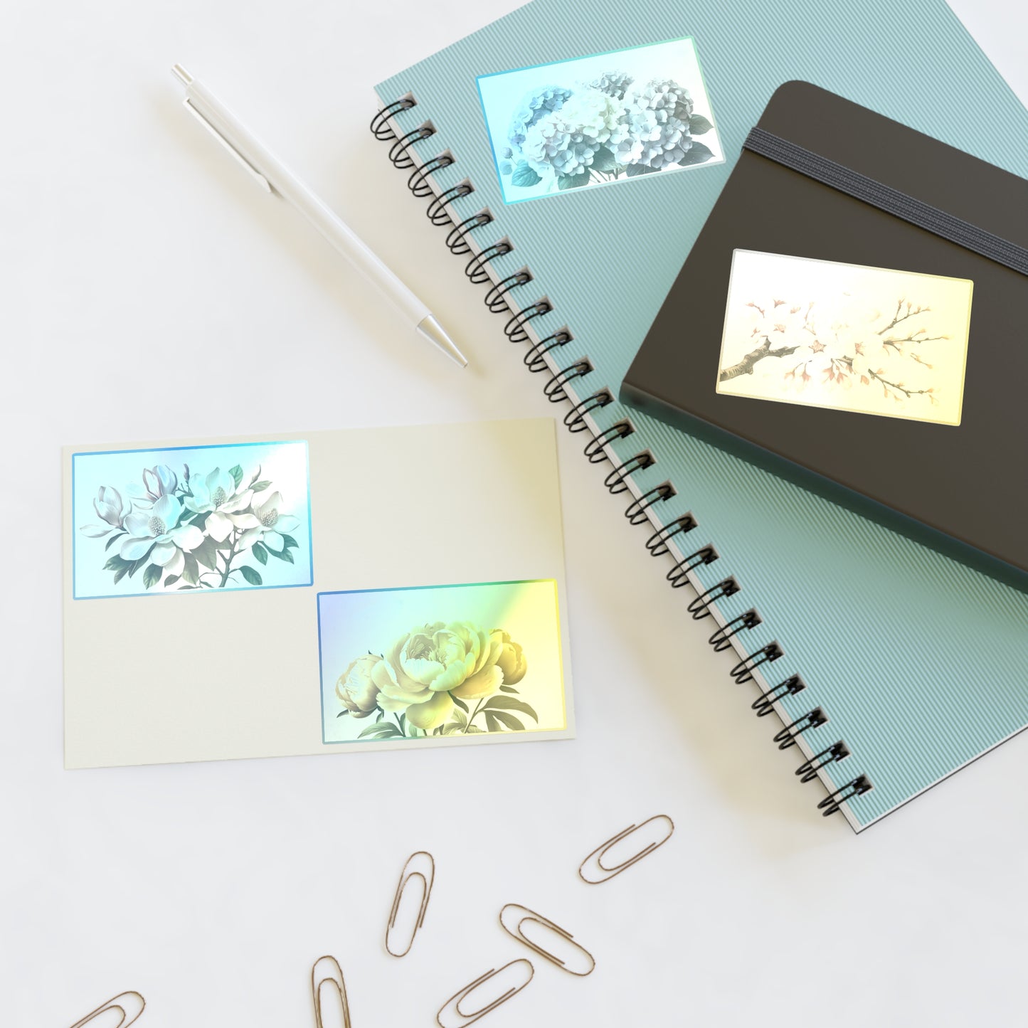 Vintage flower #1 Sticker Sheets