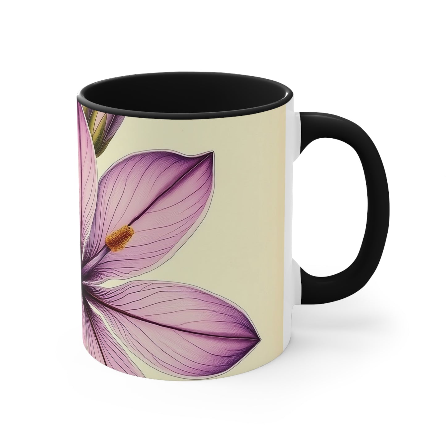 Accent Mugs - Vintage Coffee Cup, Floral Tea Mug, Drinkware, Unique Gift for Nature Lover