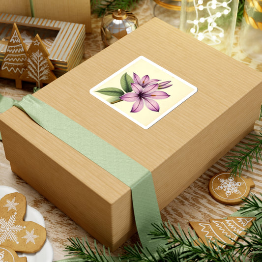 Vintage Flower Stickers