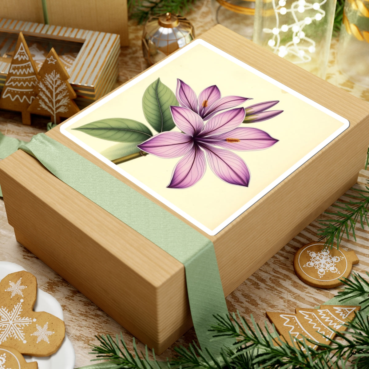 Vintage Flower Stickers