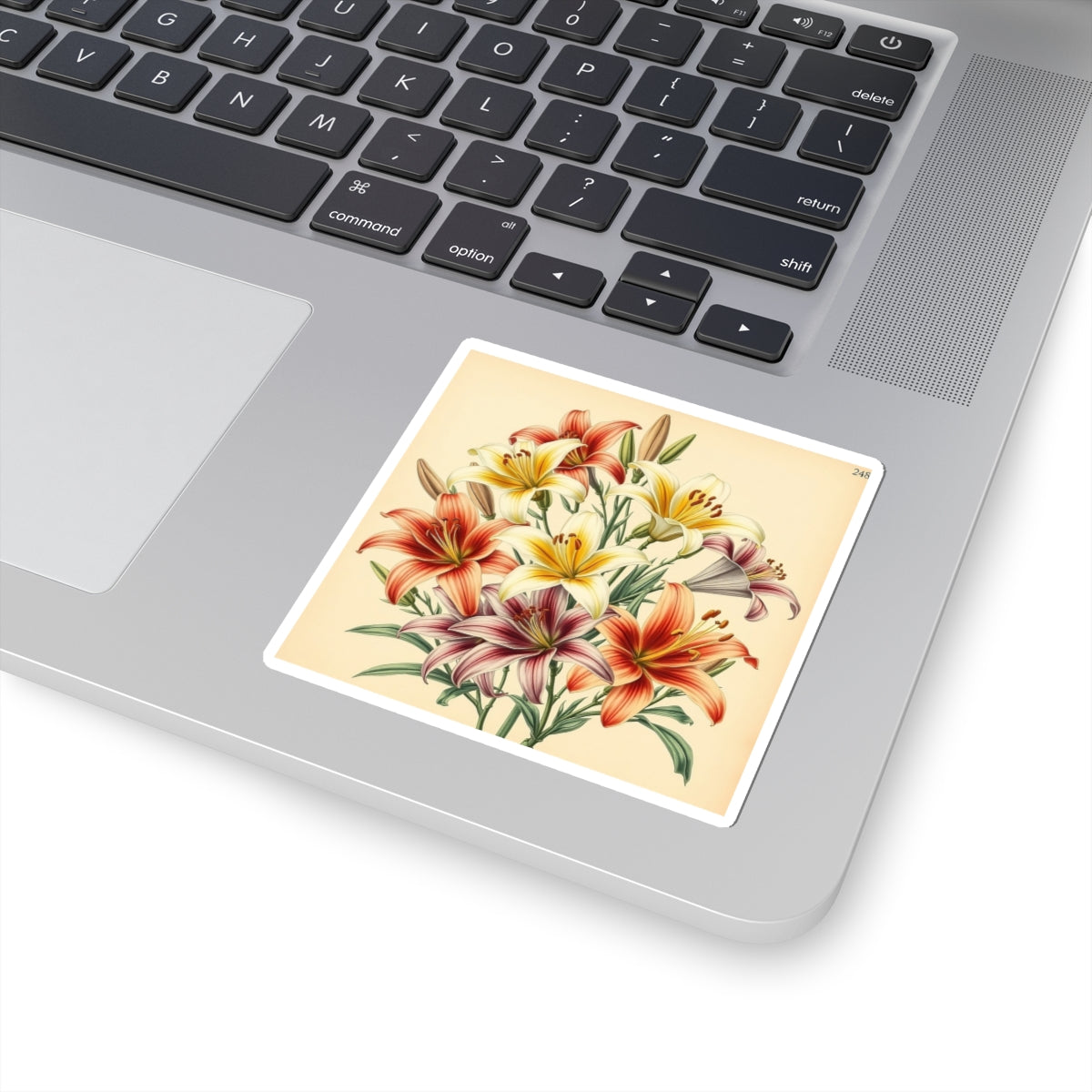 Vintage Flower Stickers