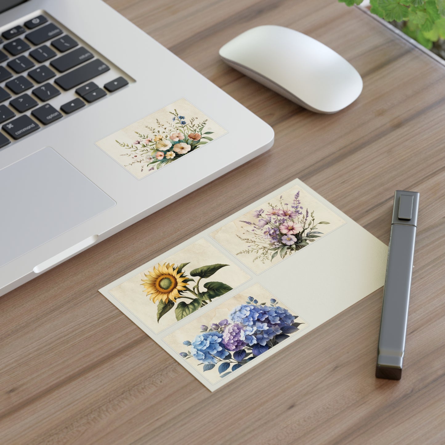 Vintage flowers #2 Sticker Sheets