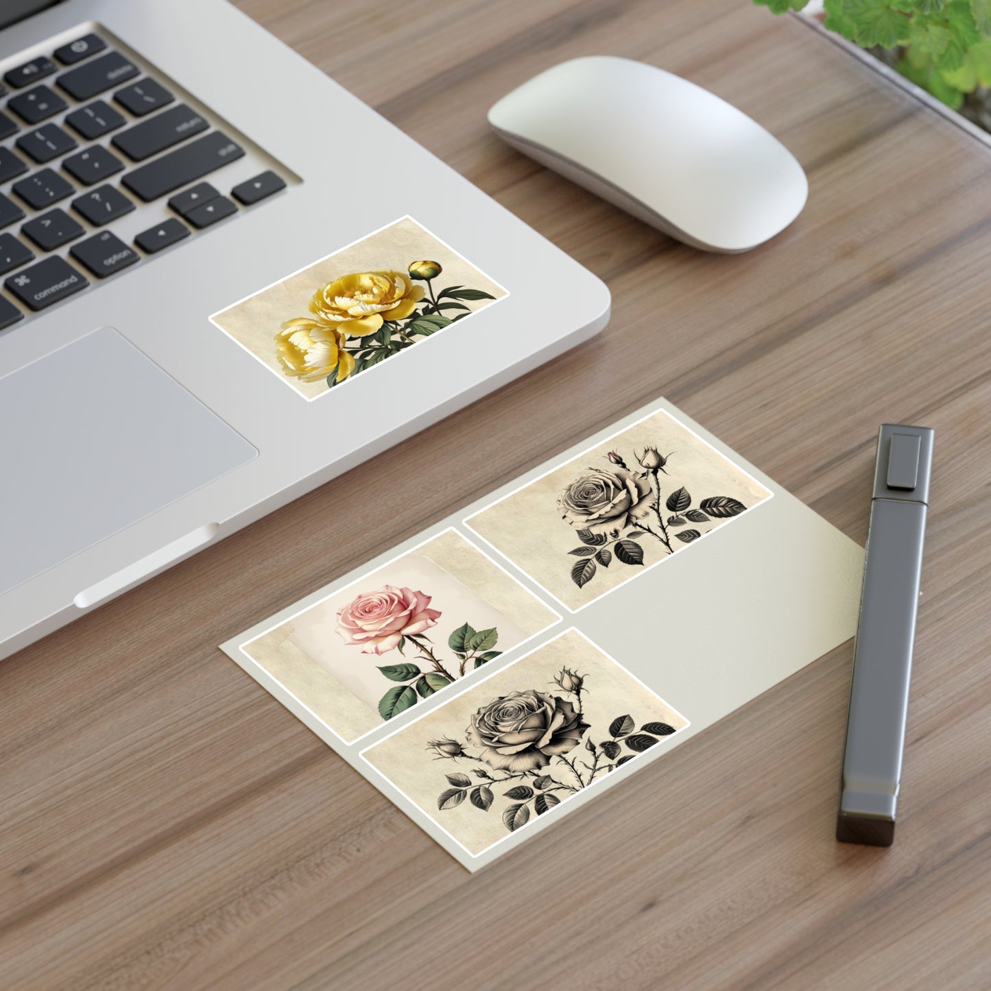 Vintage flowers #3 Sticker Sheets