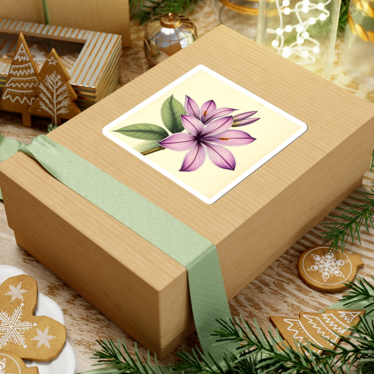 Vintage Flower Stickers