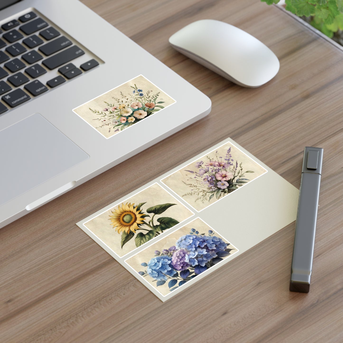 Vintage flowers #2 Sticker Sheets