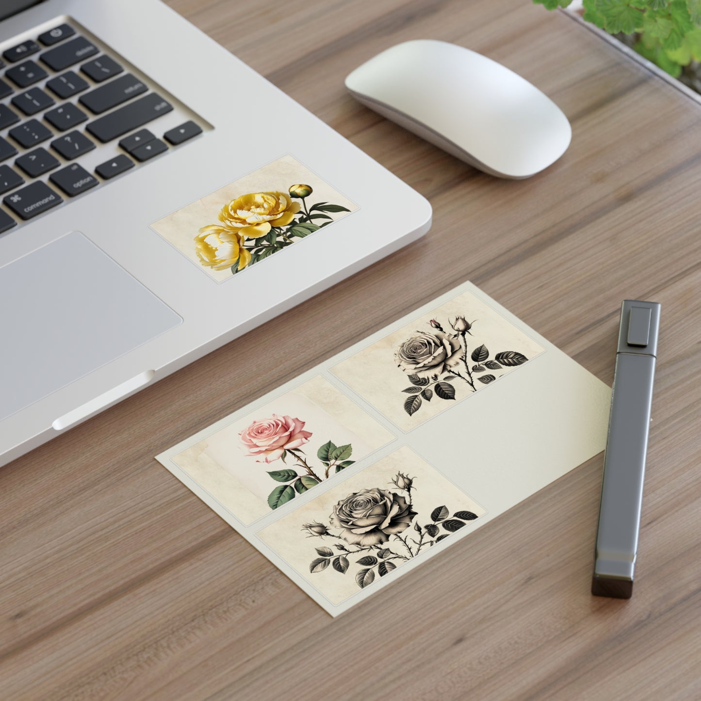 Vintage flowers #3 Sticker Sheets