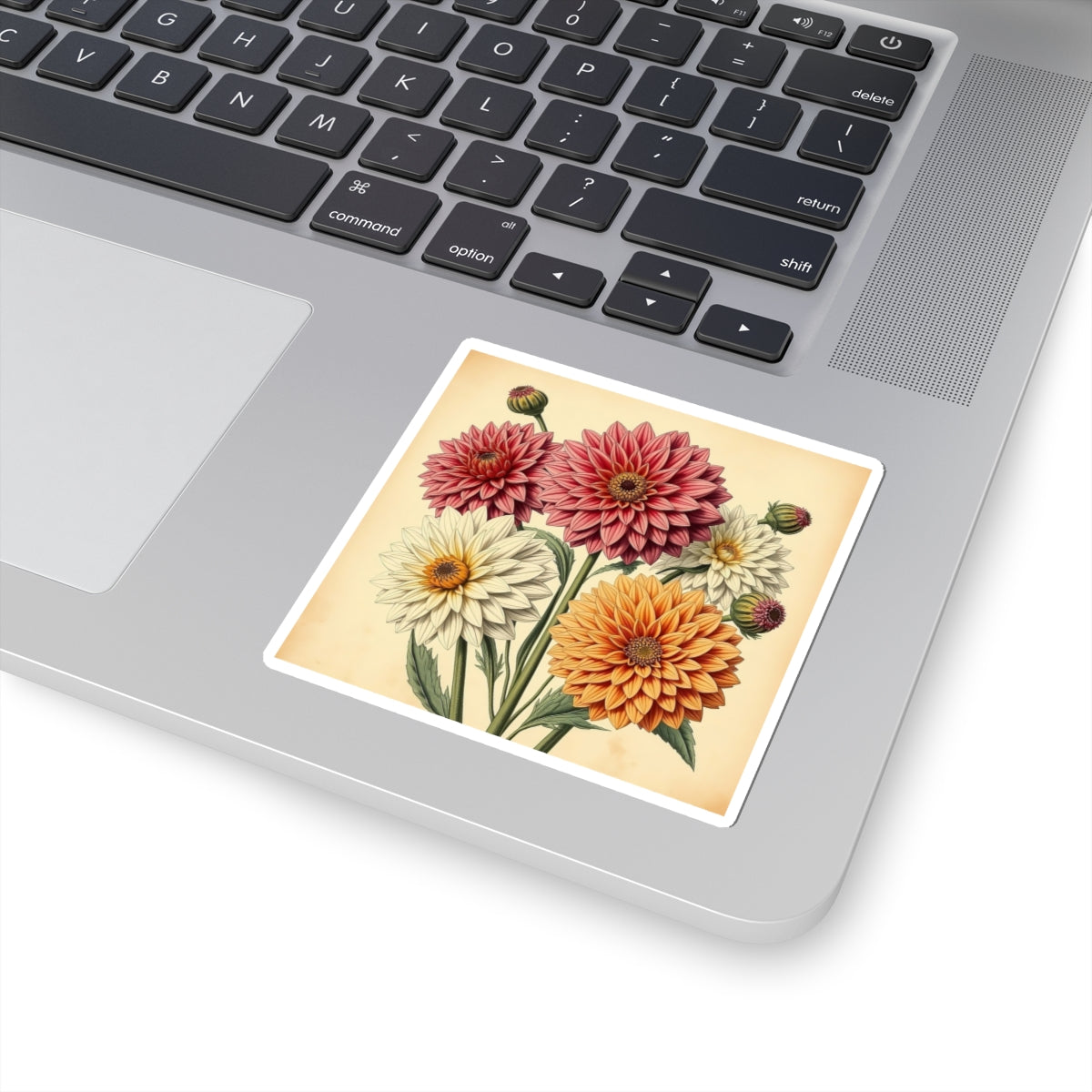 Vintage Flower Stickers
